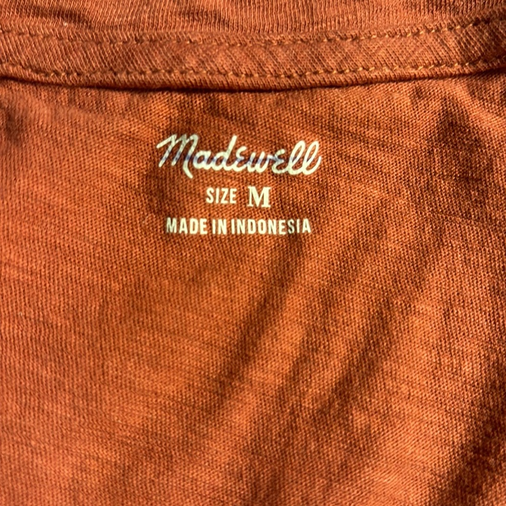 Madewell Tank Tops in Rust, Mauve, and Striped Red - Picture 12 of 14